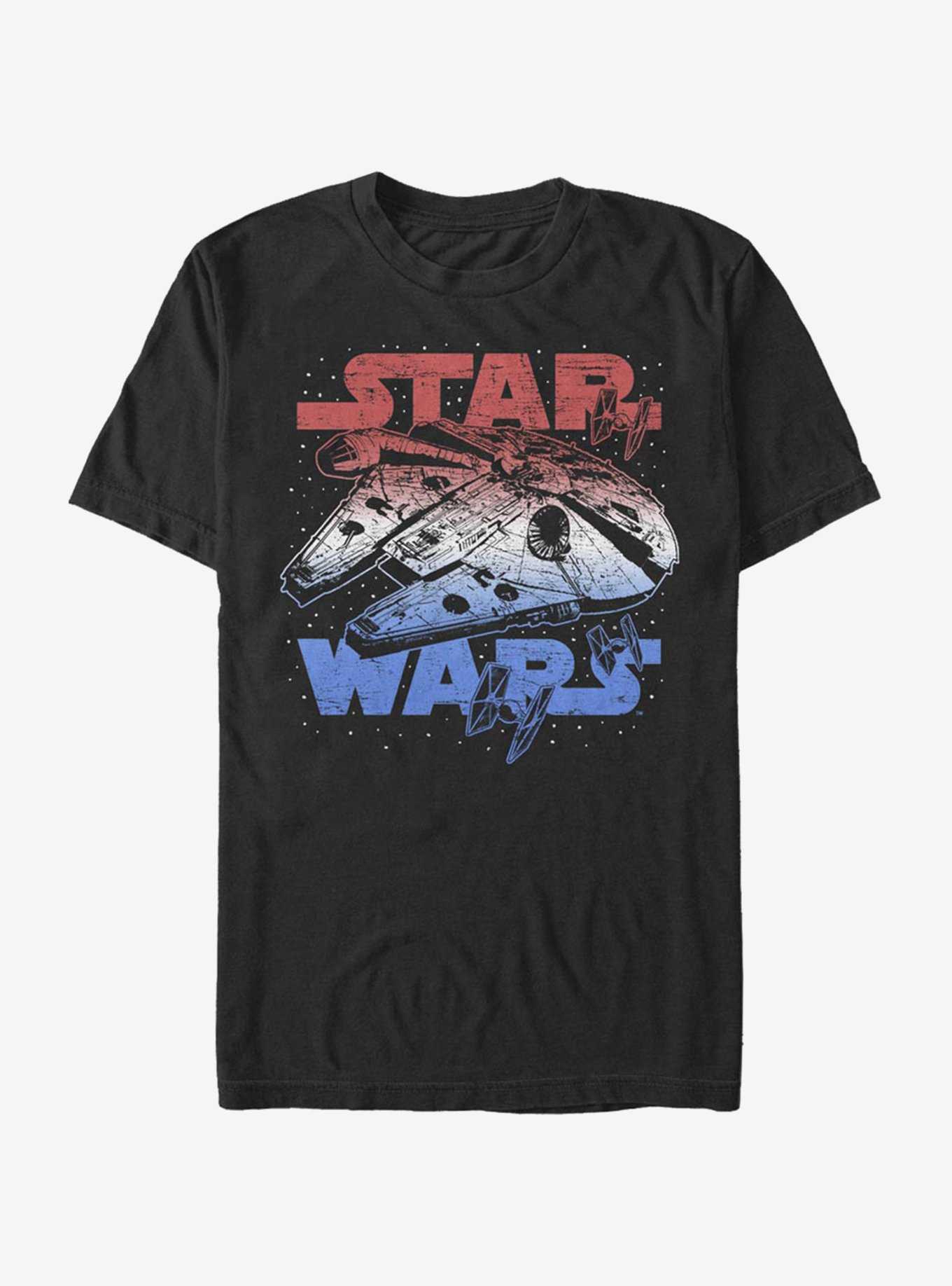 Star Wars Star Spangled Falcon T-Shirt, , hi-res