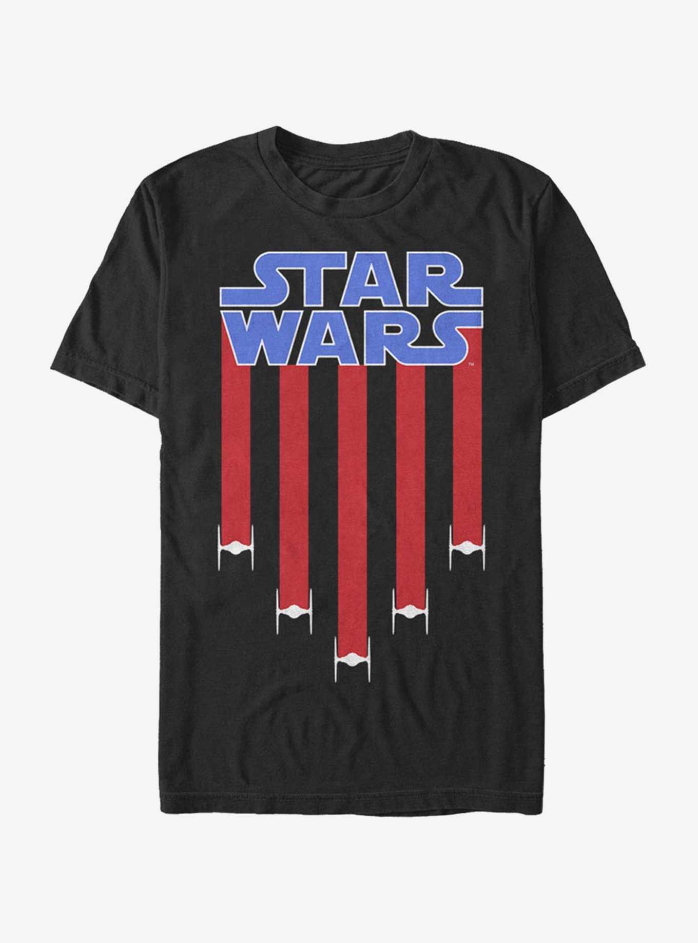 Star Wars Fourth of July TIE Fighter Stripes T-Shirt, , hi-res