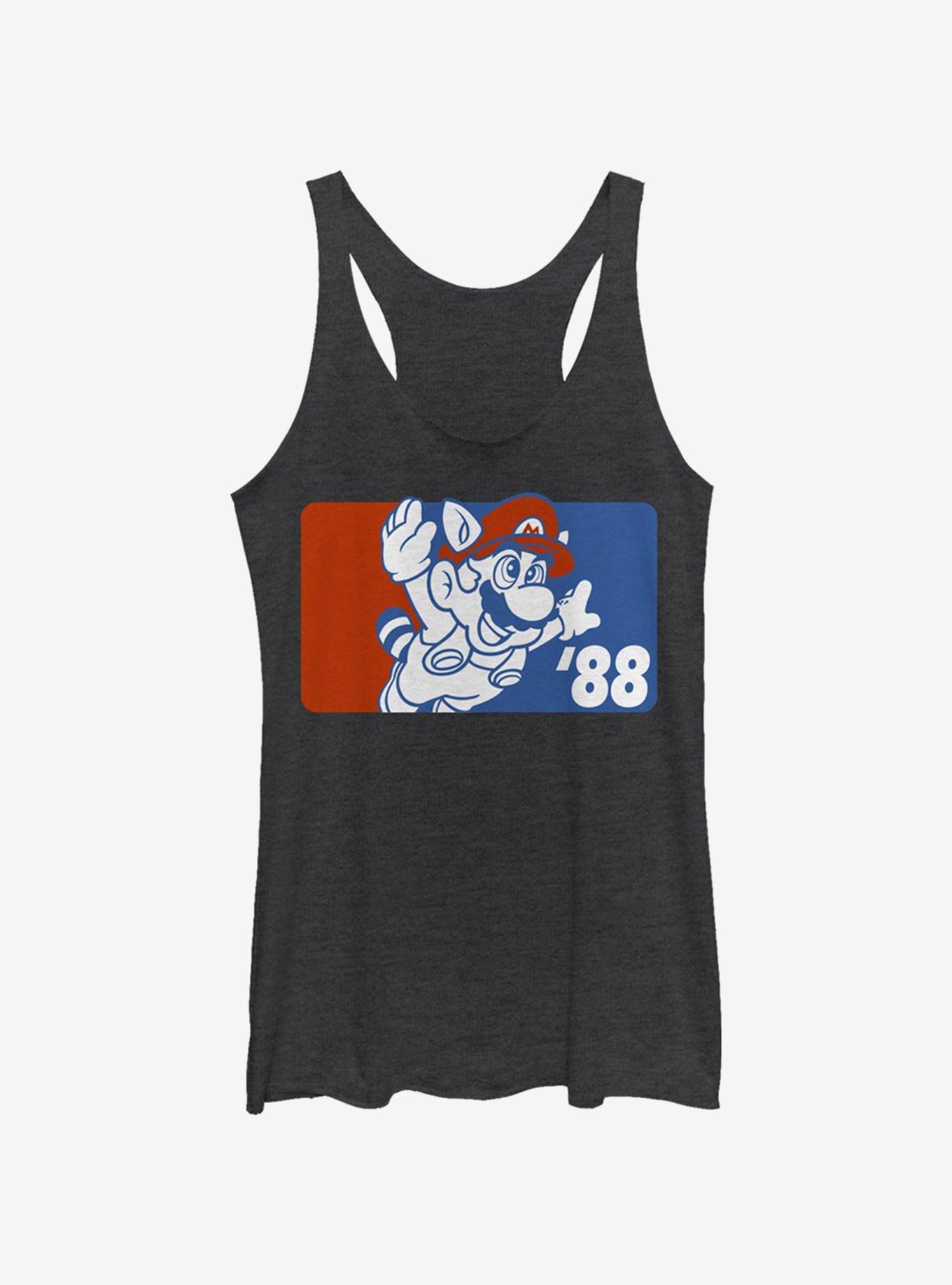 Super Mario Bros. Fly Guy Girls Tank, BLK HTR, hi-res