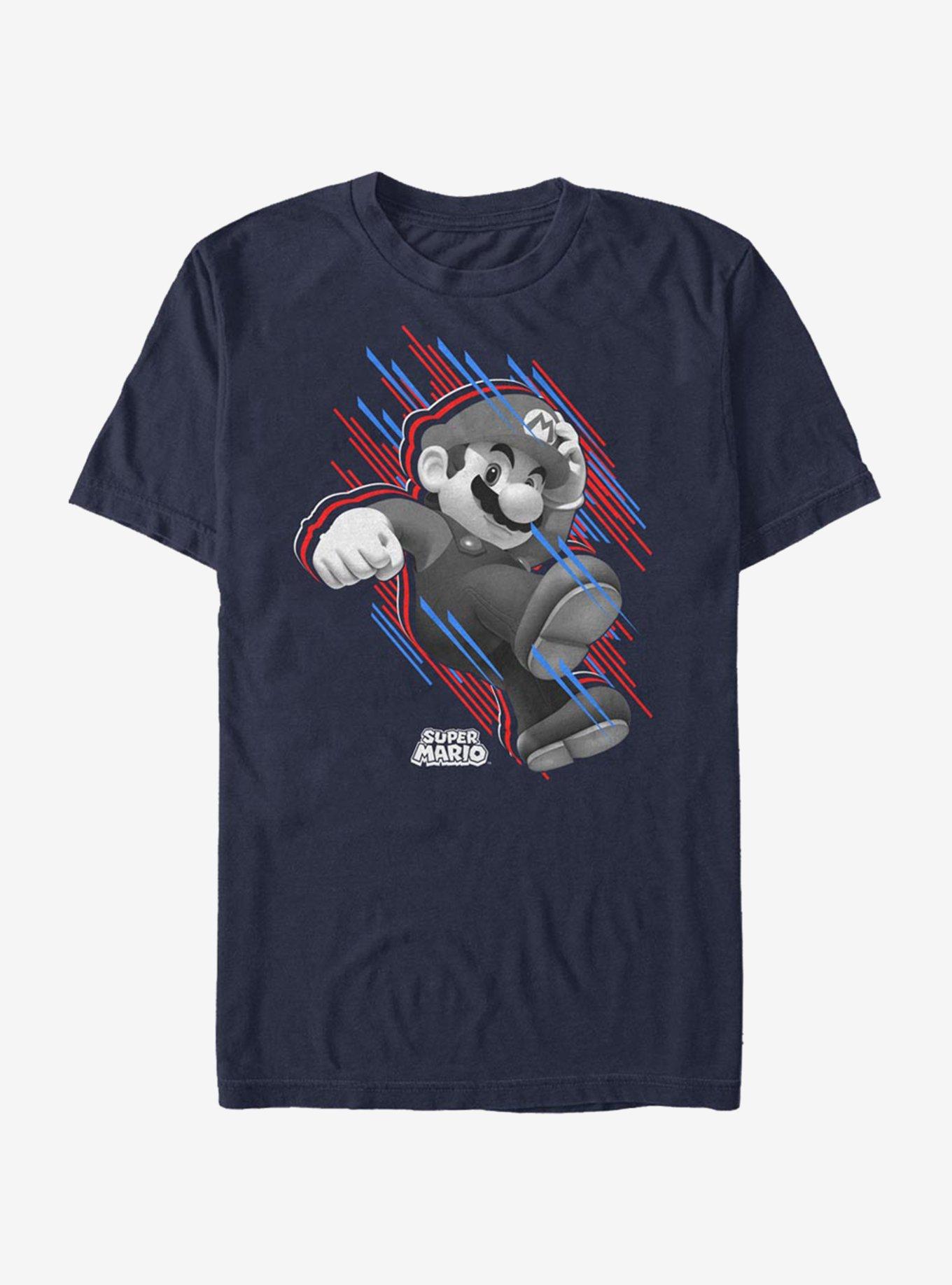 Super Mario Bros. Mo' Fast Stripes T-Shirt, , hi-res
