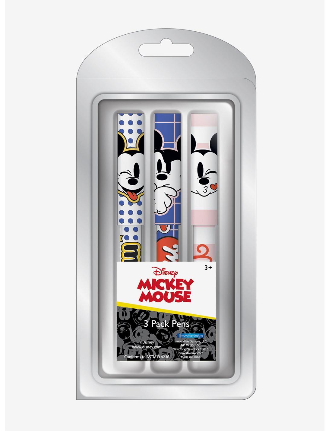 Disney Mickey Mouse Faces Pen Set, , hi-res