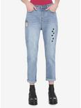 Her Universe Studio Ghibli My Neighbor Totoro Embroidered Mom Jeans, MULTI, hi-res