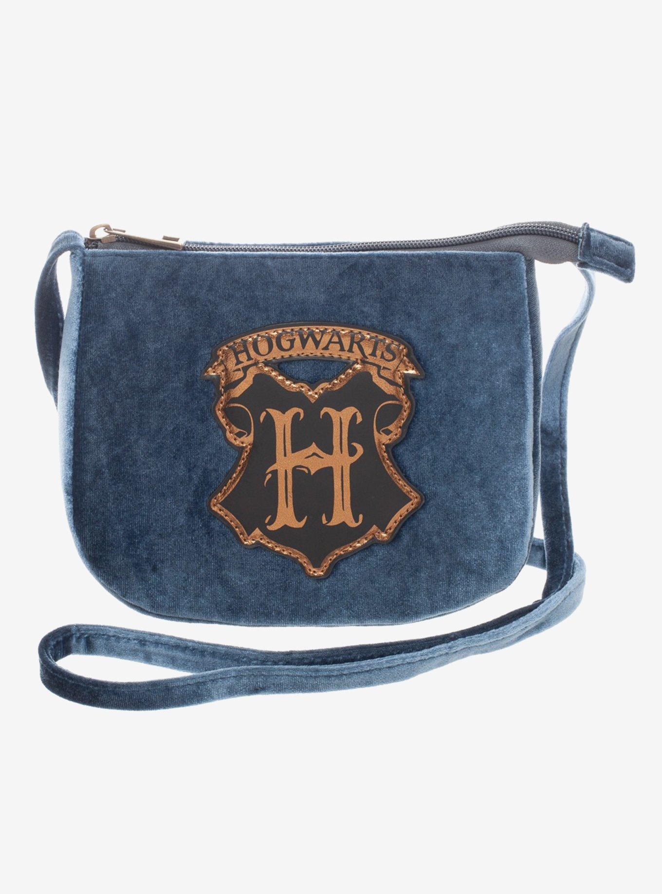 Harry Potter Hogwarts Velvet Crossbody Bag, , hi-res