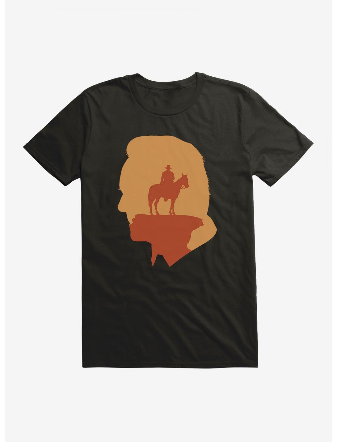 Westworld Profile Silhouette T-Shirt, BLACK, hi-res