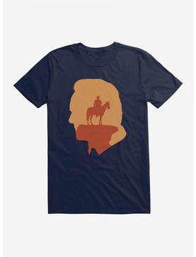Westworld Profile Silhouette T-Shirt, MIDNIGHT NAVY, hi-res