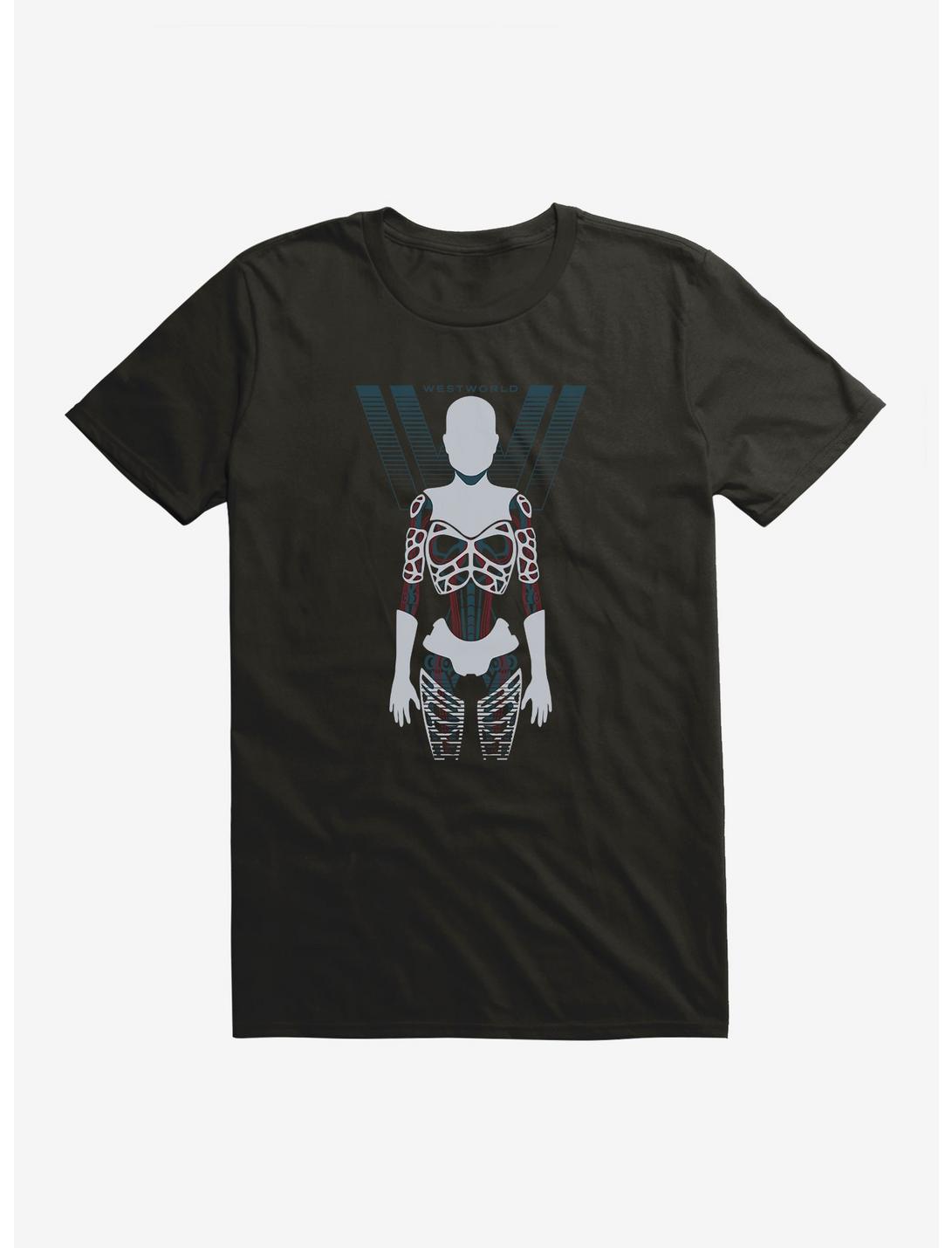 Westworld Anatomy Of An Android T-Shirt, BLACK, hi-res