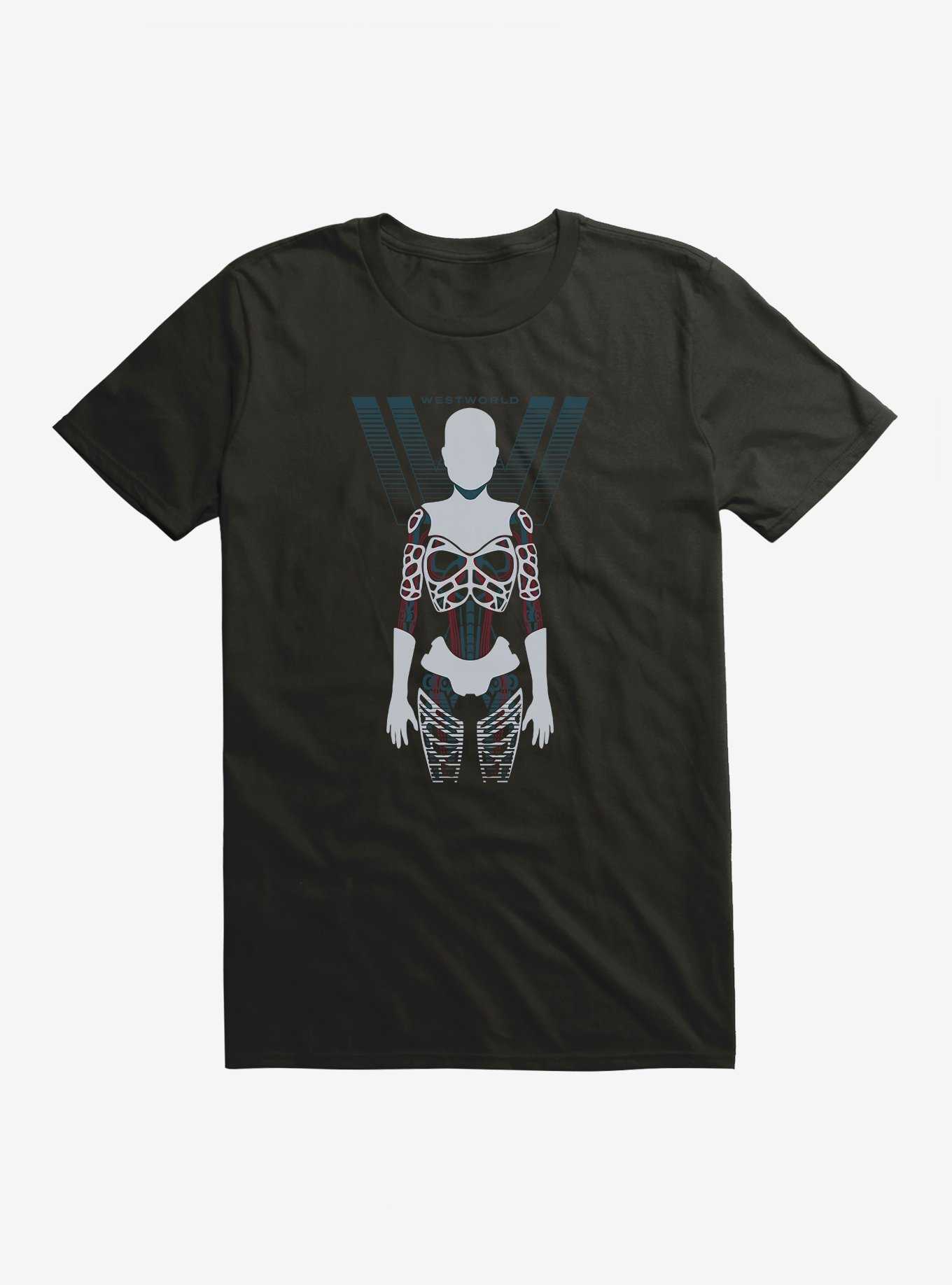 Westworld Anatomy Of An Android T-Shirt, , hi-res