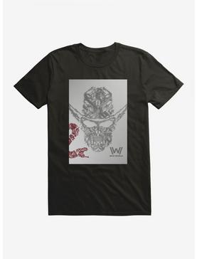 Westworld Man In Black Skull T-Shirt, , hi-res