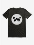 Westworld W Circle Icon T-Shirt, BLACK, hi-res