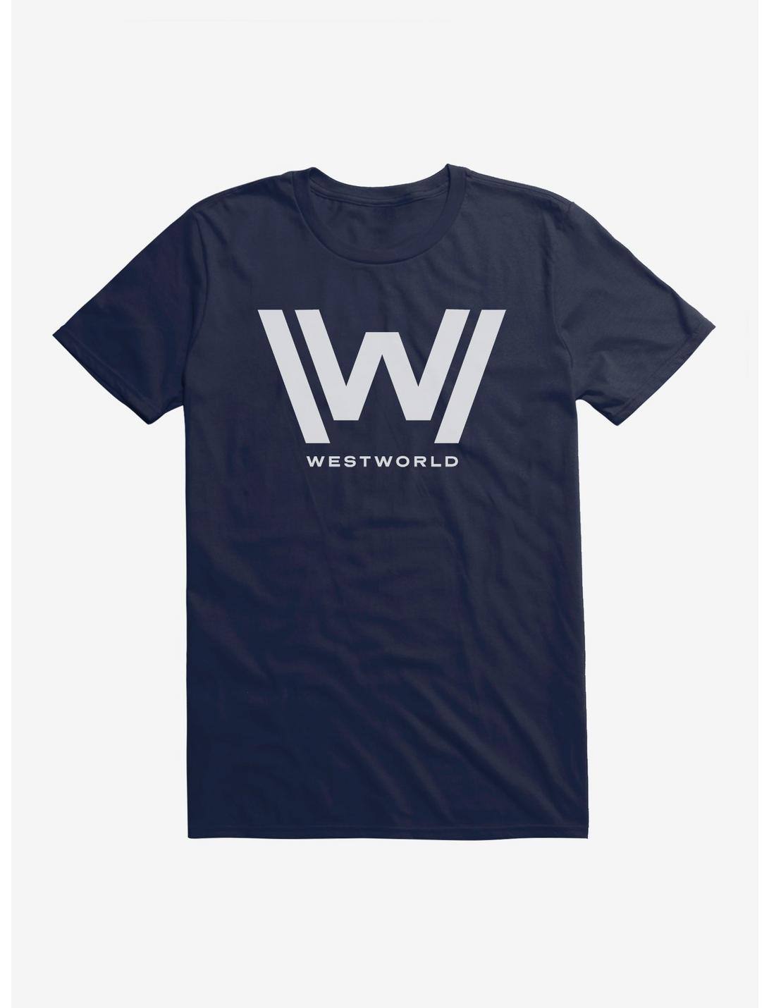 Westworld W Icon T-Shirt, MIDNIGHT NAVY, hi-res