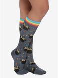 Disney Minnie Mouse Rainbow Knee-High Socks, , hi-res