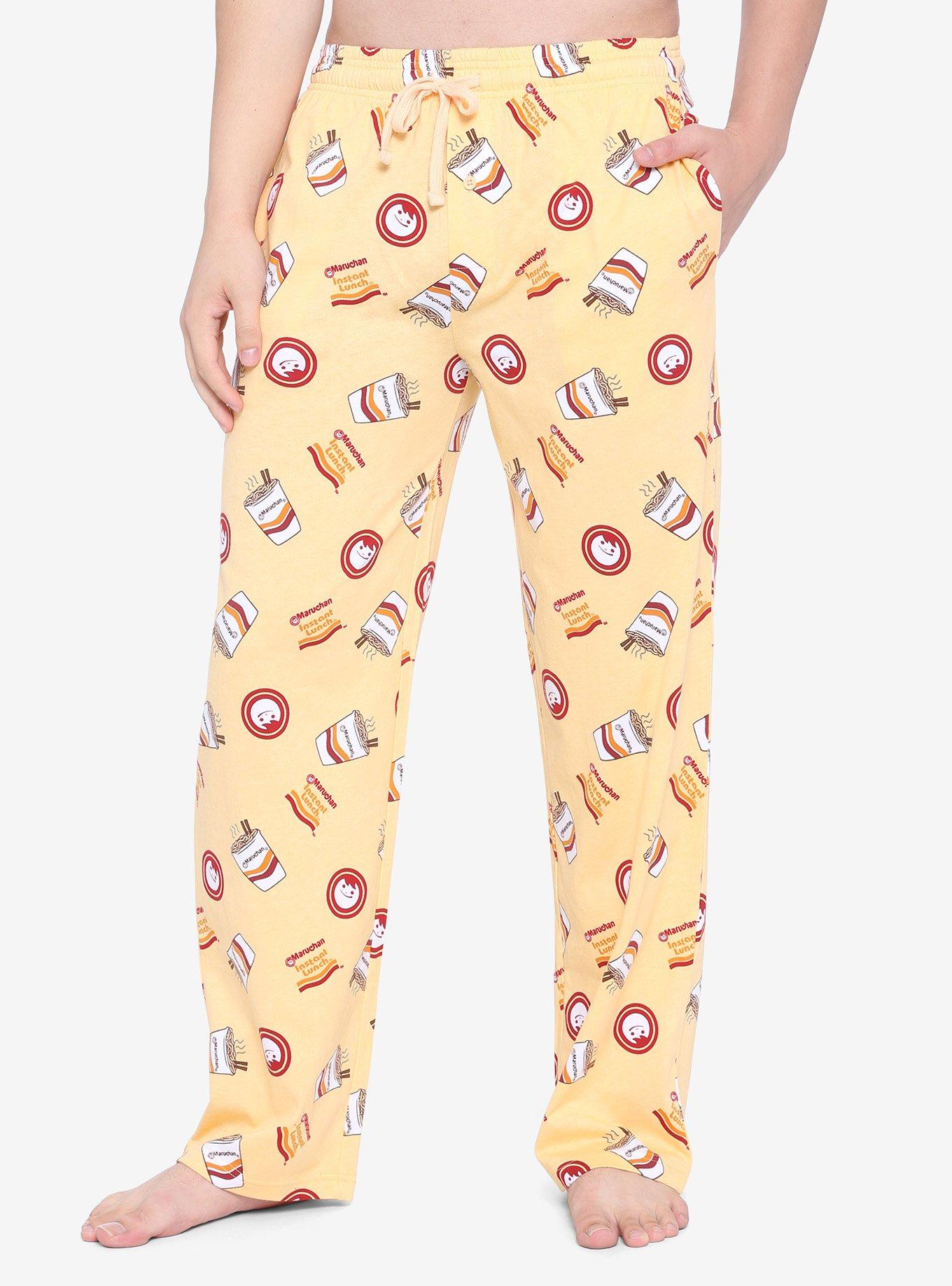 Maruchan Instant Lunch & Logo Pajama Pants, MULTI, hi-res