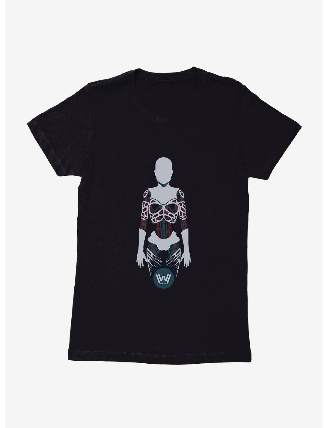 Westworld Android Anatomy Womens T-Shirt, BLACK, hi-res
