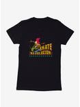 Looney Tunes Speedy Gonzales Skater Mouse Womens T-Shirt, BLACK, hi-res