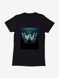 Westworld Circle Icon Silhouette Womens T-Shirt, BLACK, hi-res