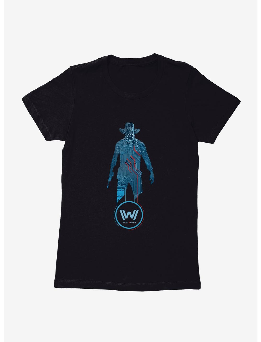 Westworld Man In Black Android Womens T-Shirt, BLACK, hi-res