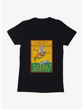 Looney Tunes Speedy Gonzales Skate Revolucion Womens T-Shirt, , hi-res