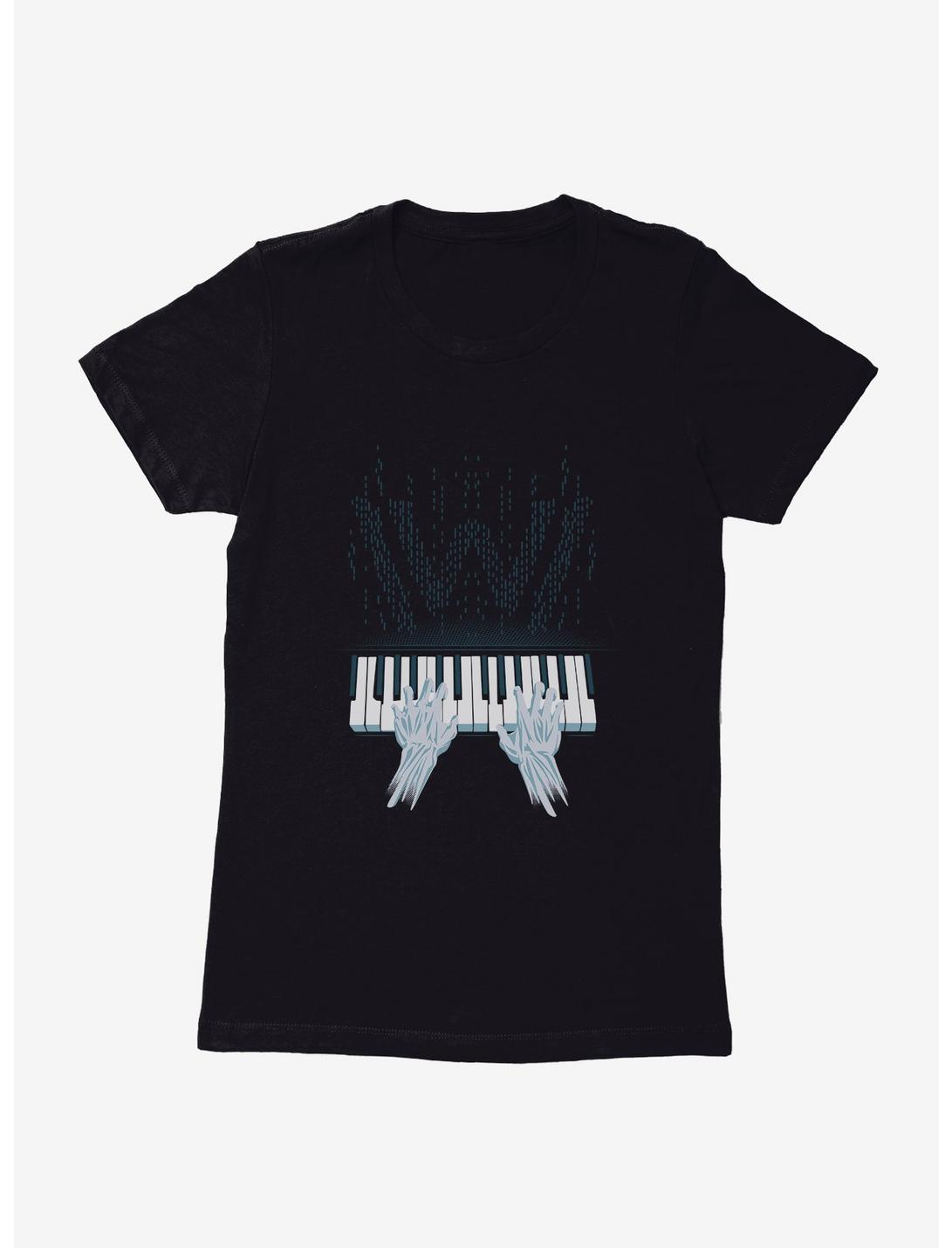 Westworld Piano Keys Womens T-Shirt, BLACK, hi-res