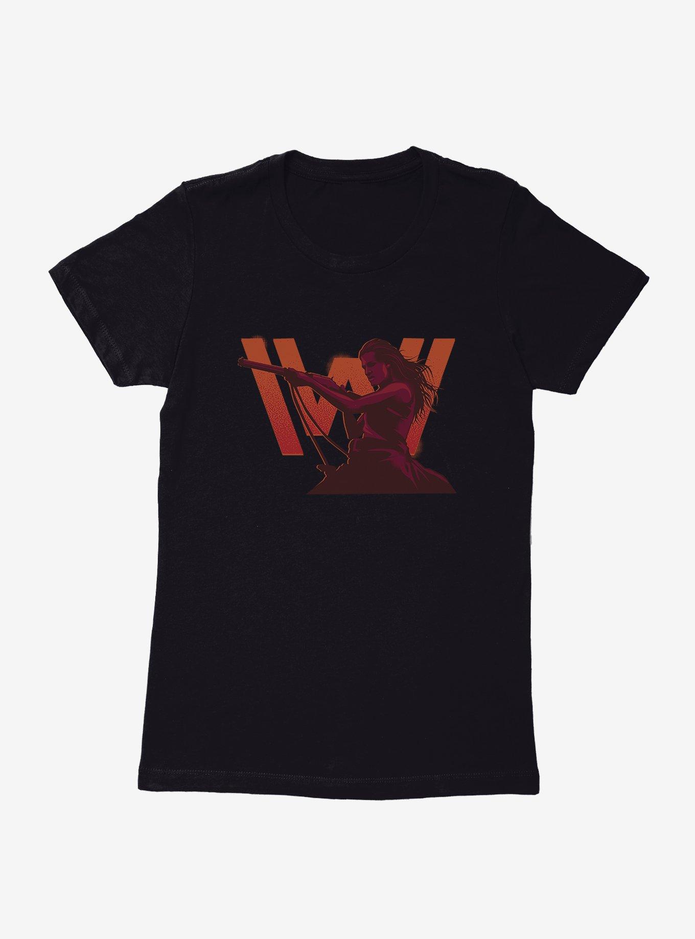 Westworld Ready Set Fire Womens T-Shirt, BLACK, hi-res