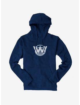 Westworld Android W Icon Hoodie, NAVY, hi-res