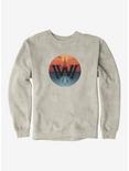 Westworld Horizon Sunset Sweatshirt, OATMEAL HEATHER, hi-res