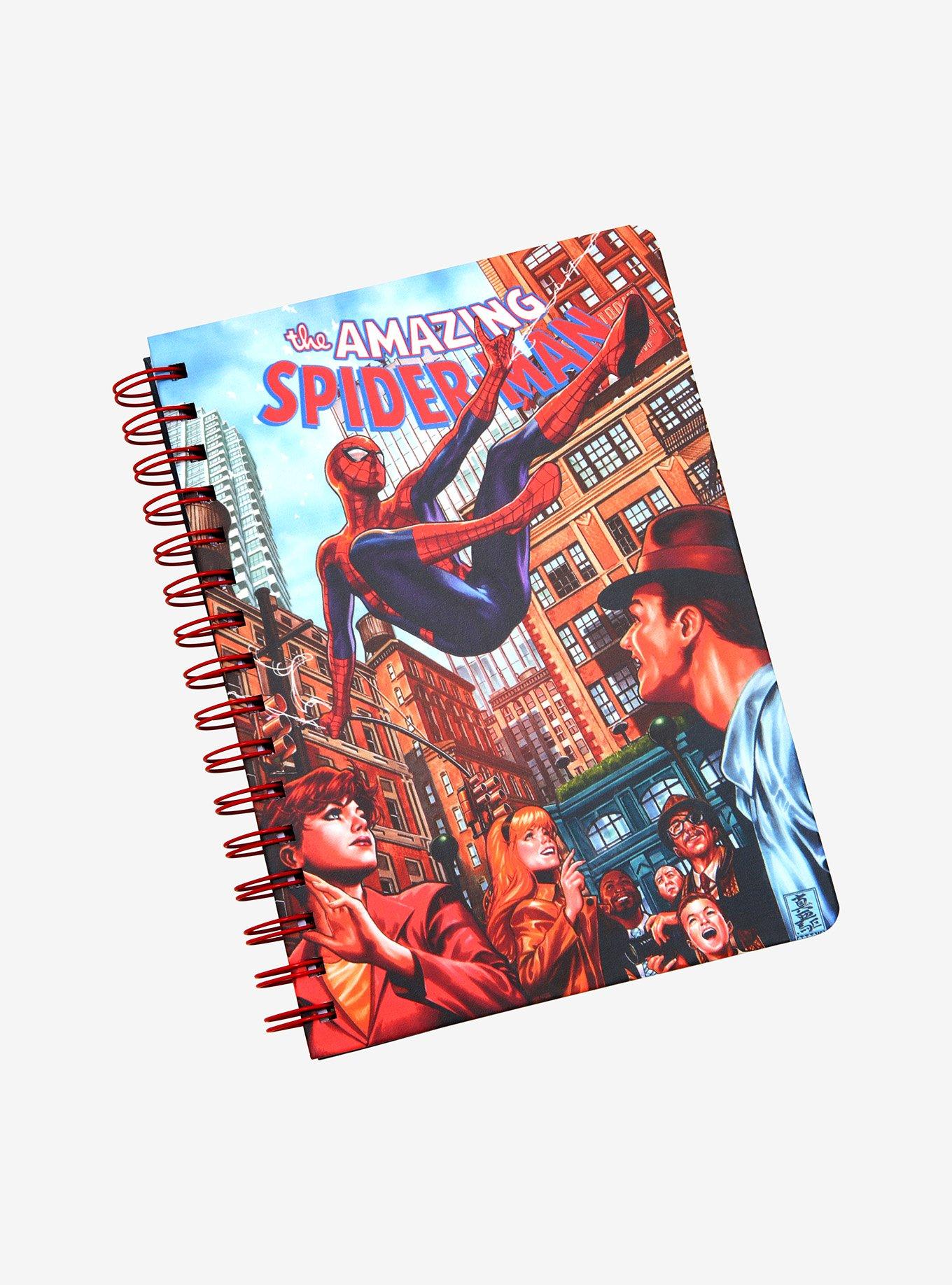 Marvel Spider-Man Spiral Journal | Hot Topic