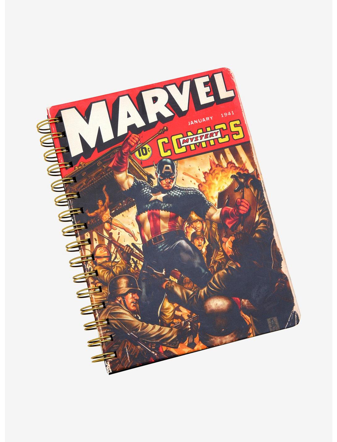 Marvel Captain America Spiral Journal, , hi-res
