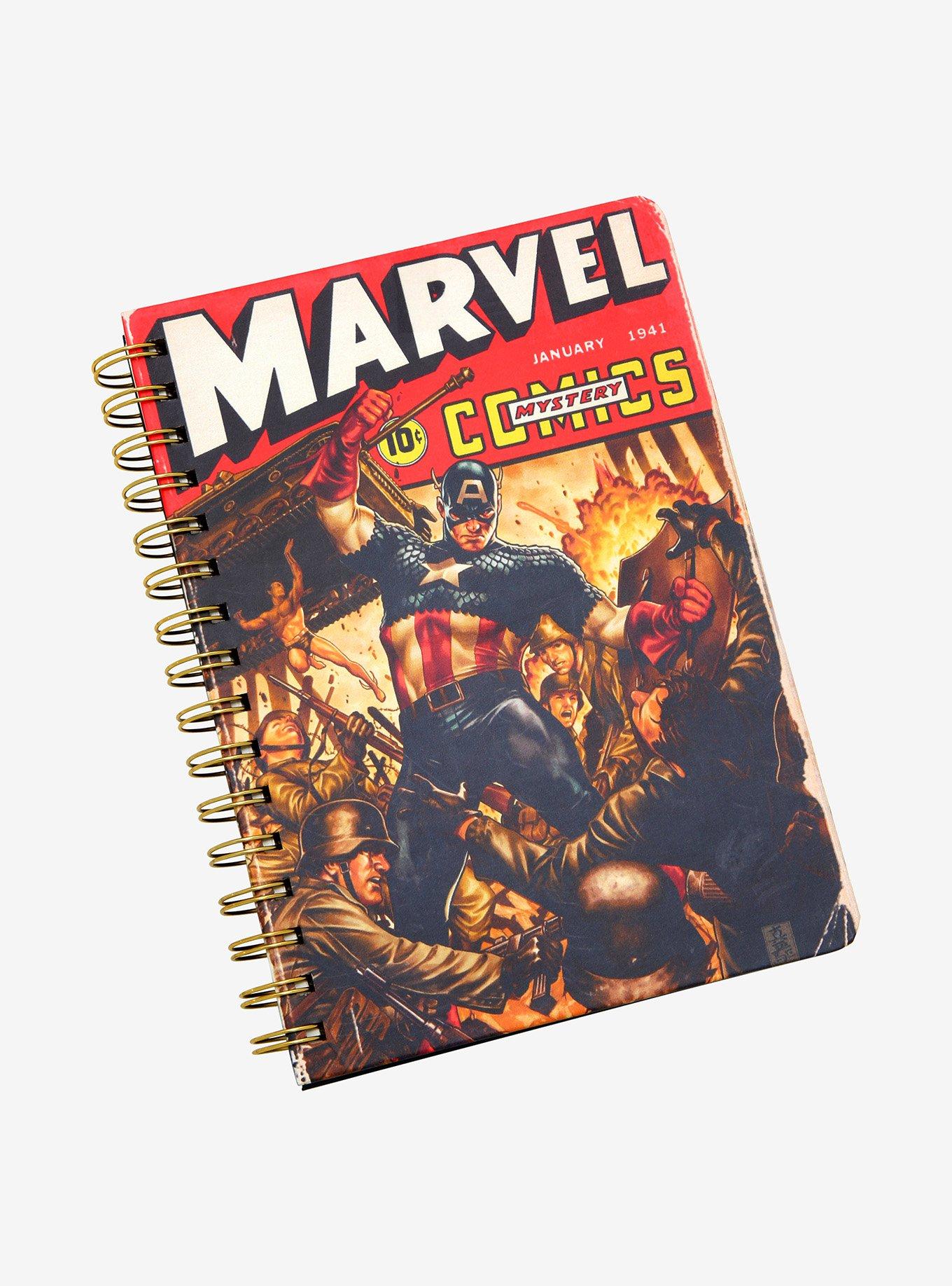 Marvel Captain America Spiral Journal, , hi-res