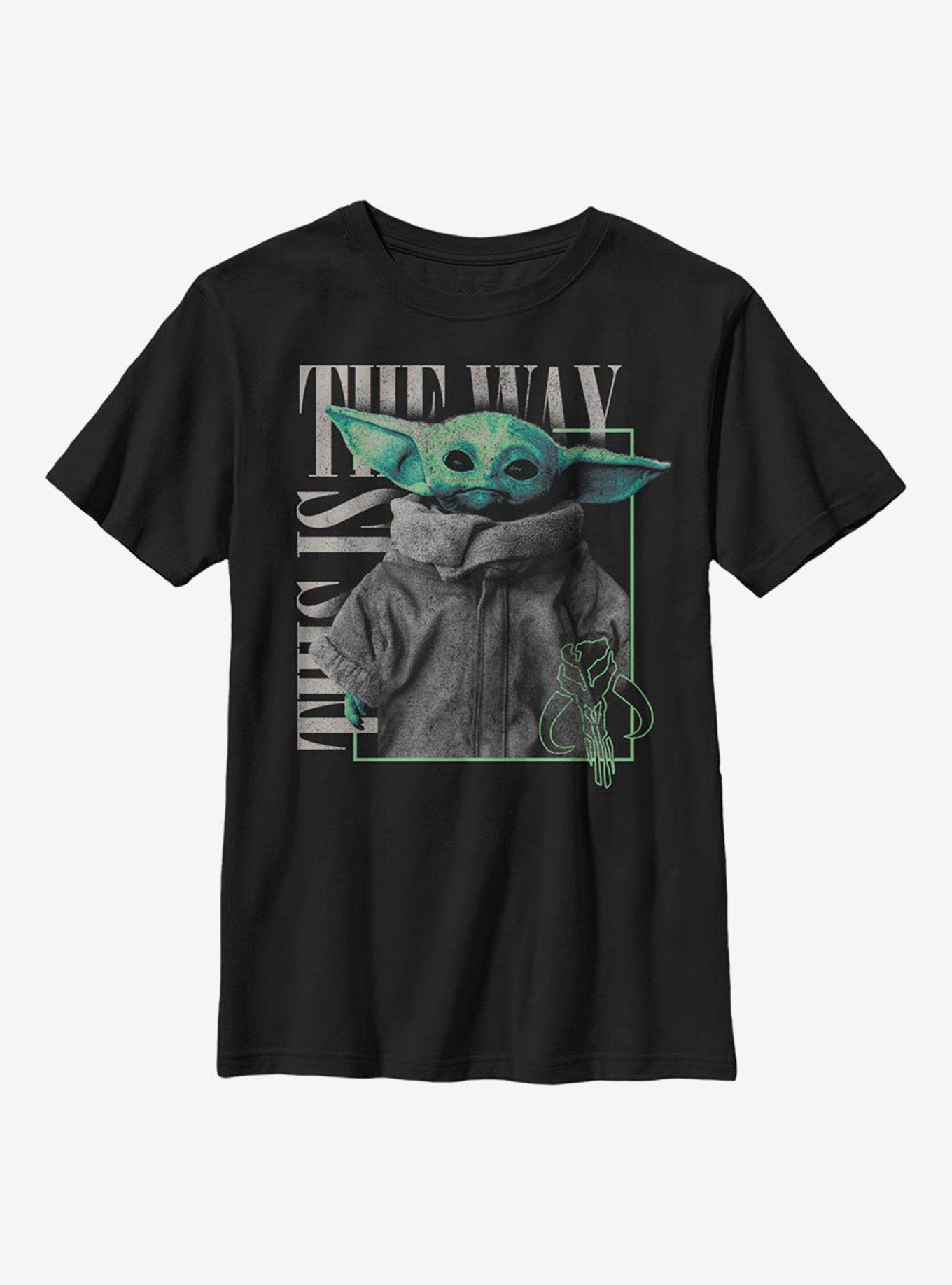 Star Wars The Mandalorian The Child Something In The Way Youth T-Shirt, , hi-res