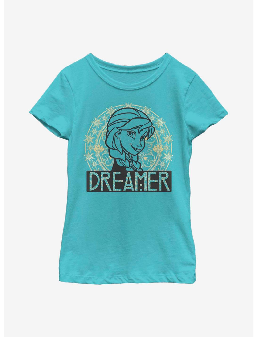 Disney Frozen Dreaming Anna Youth Girls T-Shirt, TAHI BLUE, hi-res