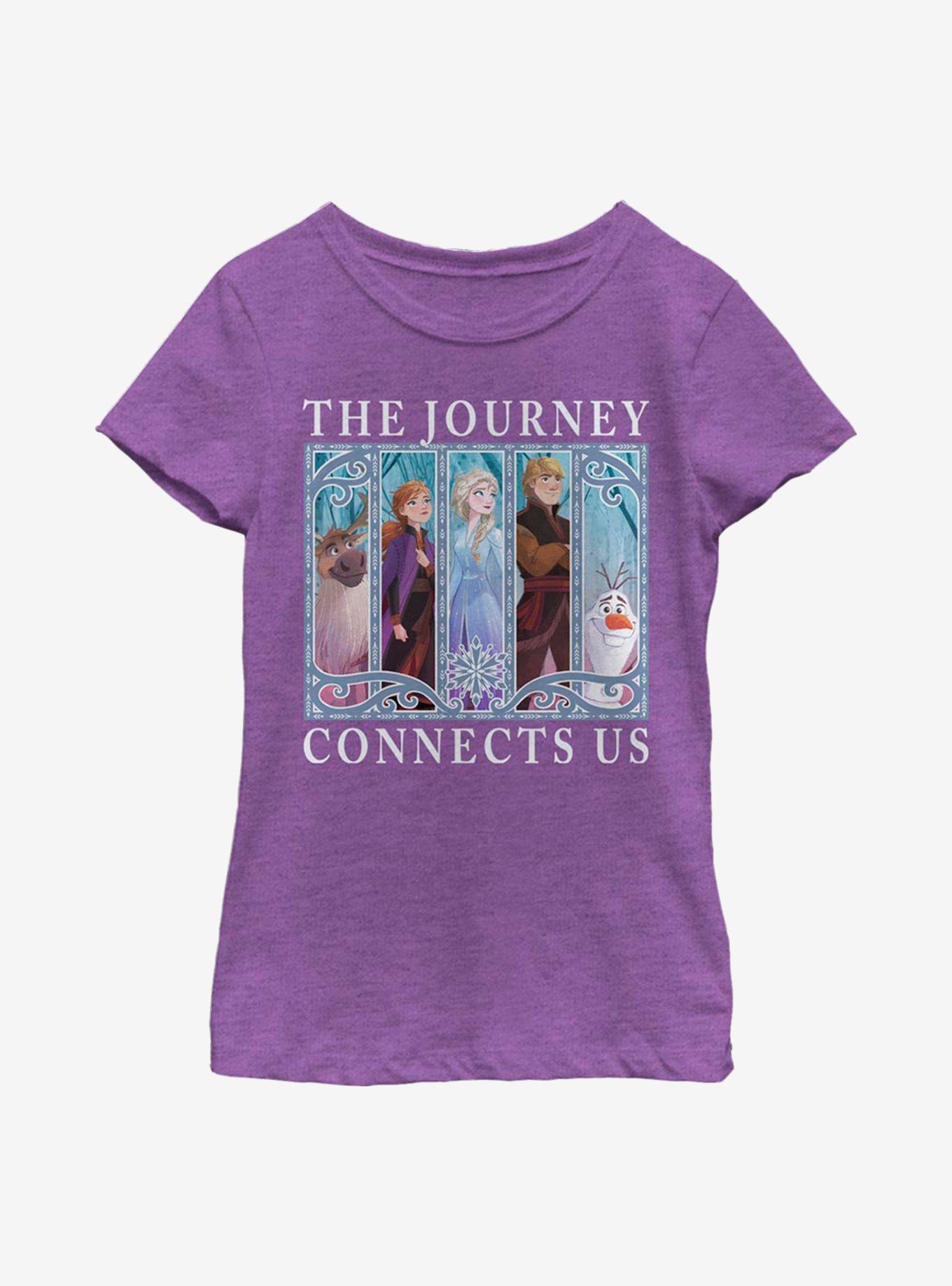 Disney Frozen 2 Box Up Group Youth Girls T-Shirt, , hi-res