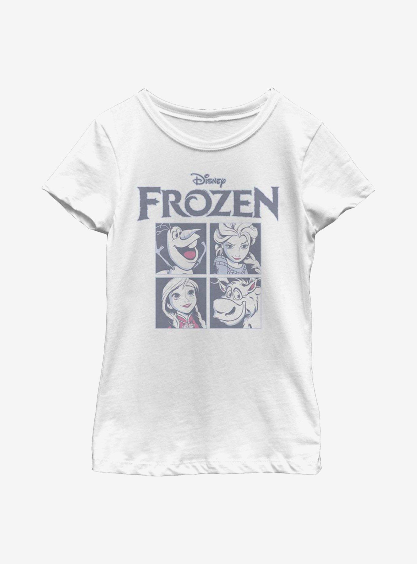 Disney Frozen Ice Cubes Youth Girls T-Shirt, WHITE, hi-res