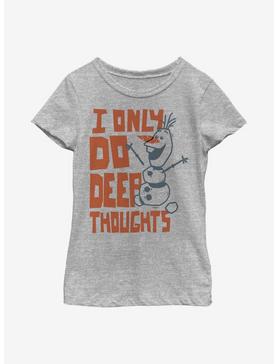 Disney Frozen 2 Deep Thoughts Youth Girls T-Shirt, , hi-res