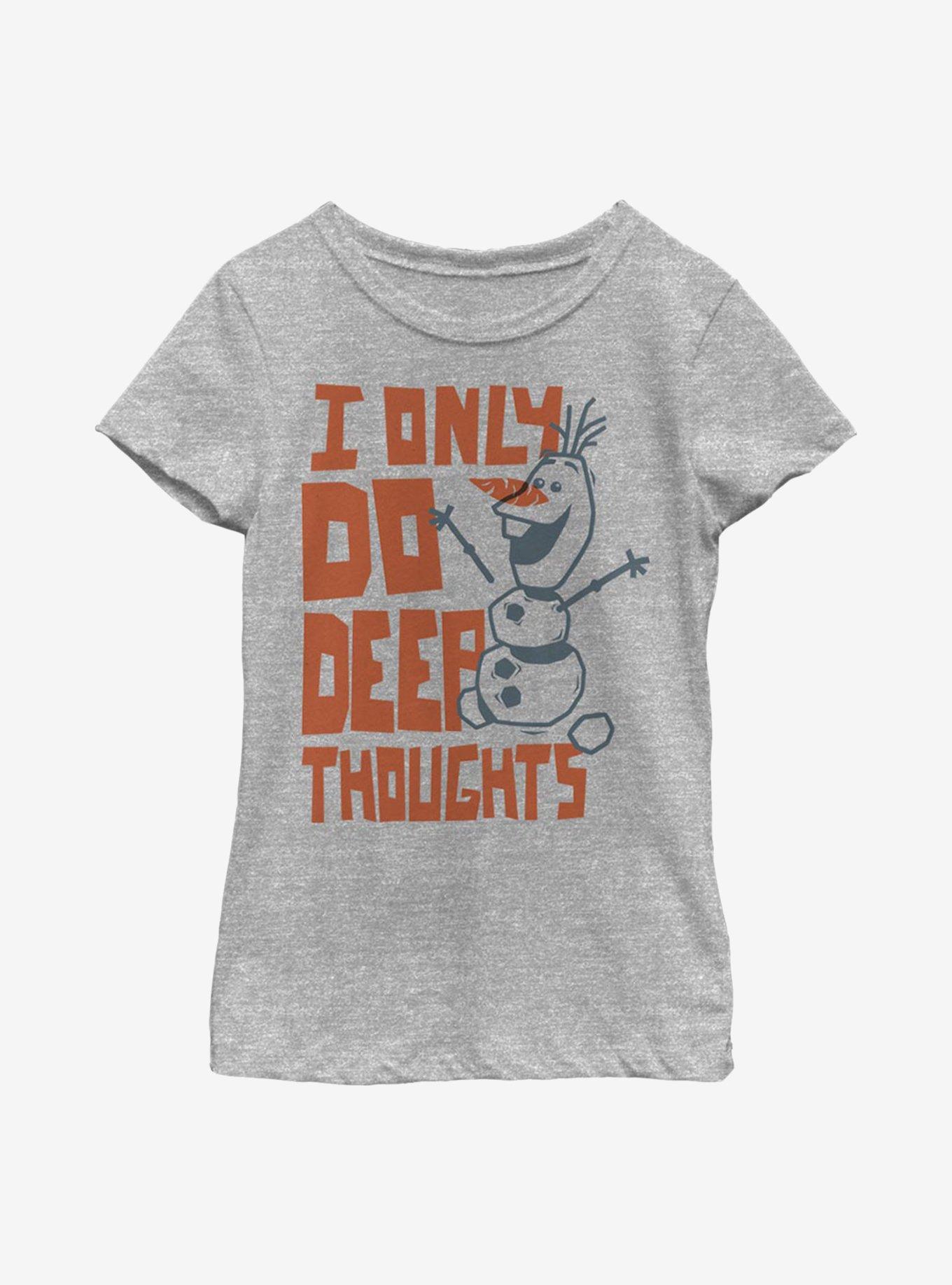 Disney Frozen 2 Deep Thoughts Youth Girls T-Shirt, , hi-res