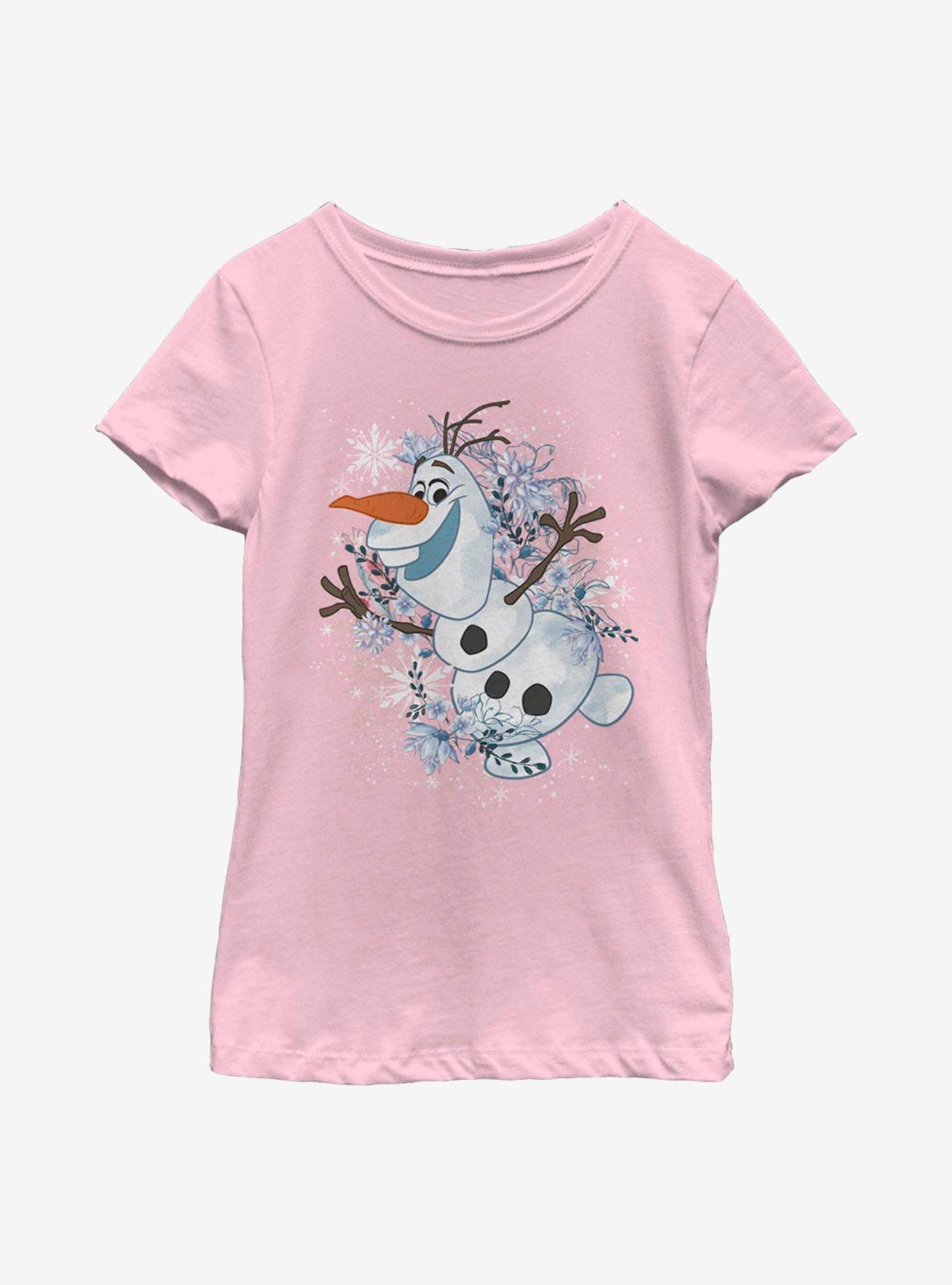 Disney Frozen Olaf Dream Youth Girls T-Shirt, PINK, hi-res