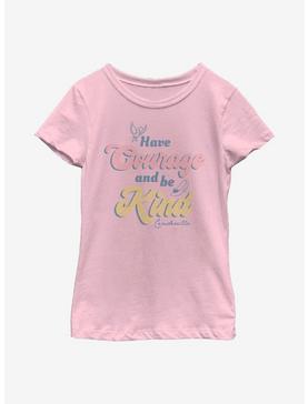 Disney Cinderella Courage And Kindness Youth Girls T-Shirt, , hi-res