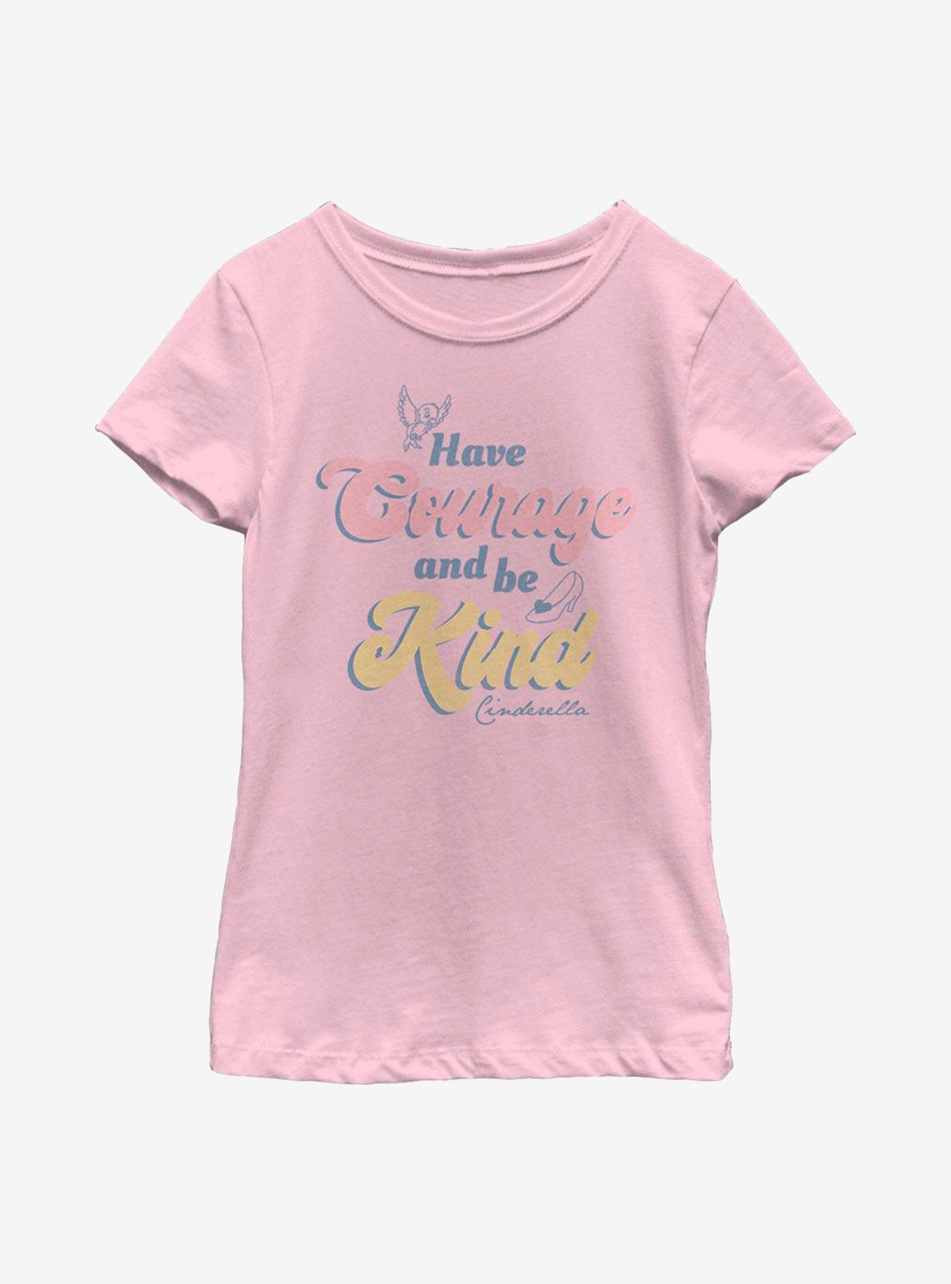 Disney Cinderella Courage And Kindness Youth Girls T-Shirt, , hi-res