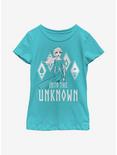 Disney Frozen 2 Fifth Element Youth Girls T-Shirt, TAHI BLUE, hi-res