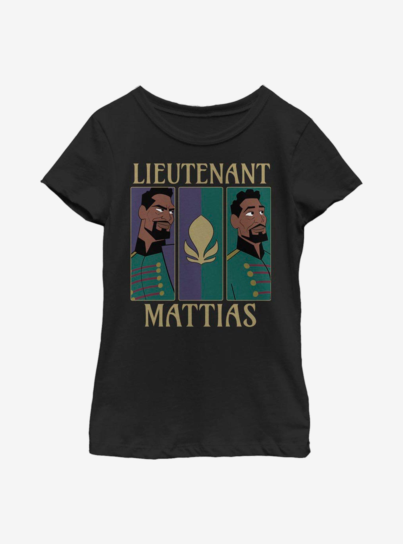 Disney Frozen 2 Lieutenant Mattias Youth Girls T-Shirt, , hi-res