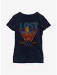 Disney Frozen 2 Lost In The Woods World Tour Youth Girls T-Shirt, NAVY, hi-res