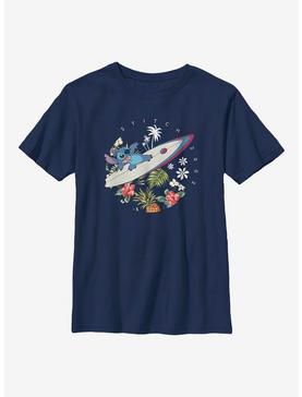 Plus Size Disney Lilo And Stitch Surfer Dude Youth T-Shirt, , hi-res