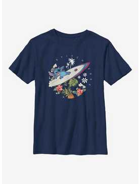 Disney Lilo And Stitch Surfer Dude Youth T-Shirt, , hi-res