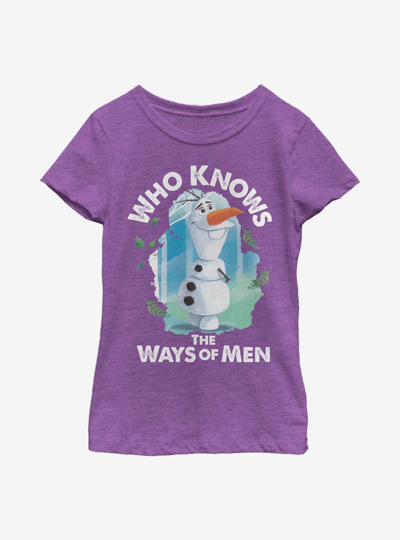 Disney Frozen 2 Ways Of Men Youth Girls T-Shirt, PURPLE BERRY, hi-res