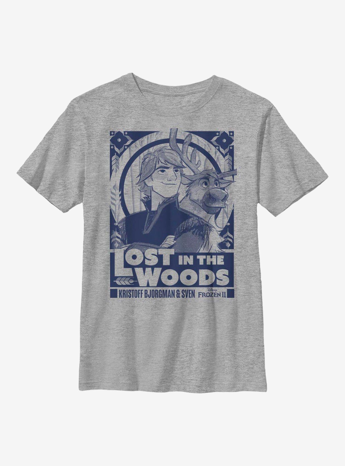 Disney Frozen 2 Kristoff Lost In The Woods Youth T-Shirt, , hi-res