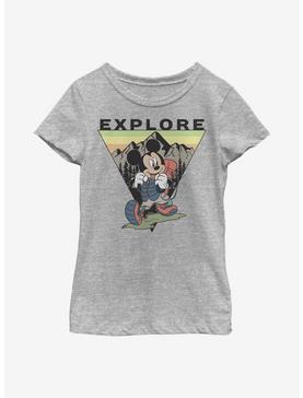 Disney Mickey Mouse Explore Mickey Travel Youth Girls T-Shirt, , hi-res