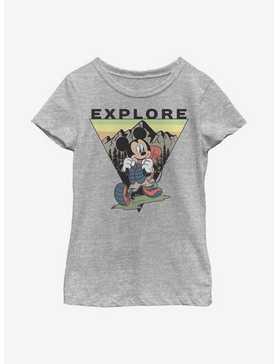 Disney Mickey Mouse Explore Mickey Travel Youth Girls T-Shirt, , hi-res