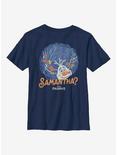 Disney Frozen 2 Olaf Samantha Youth T-Shirt, NAVY, hi-res