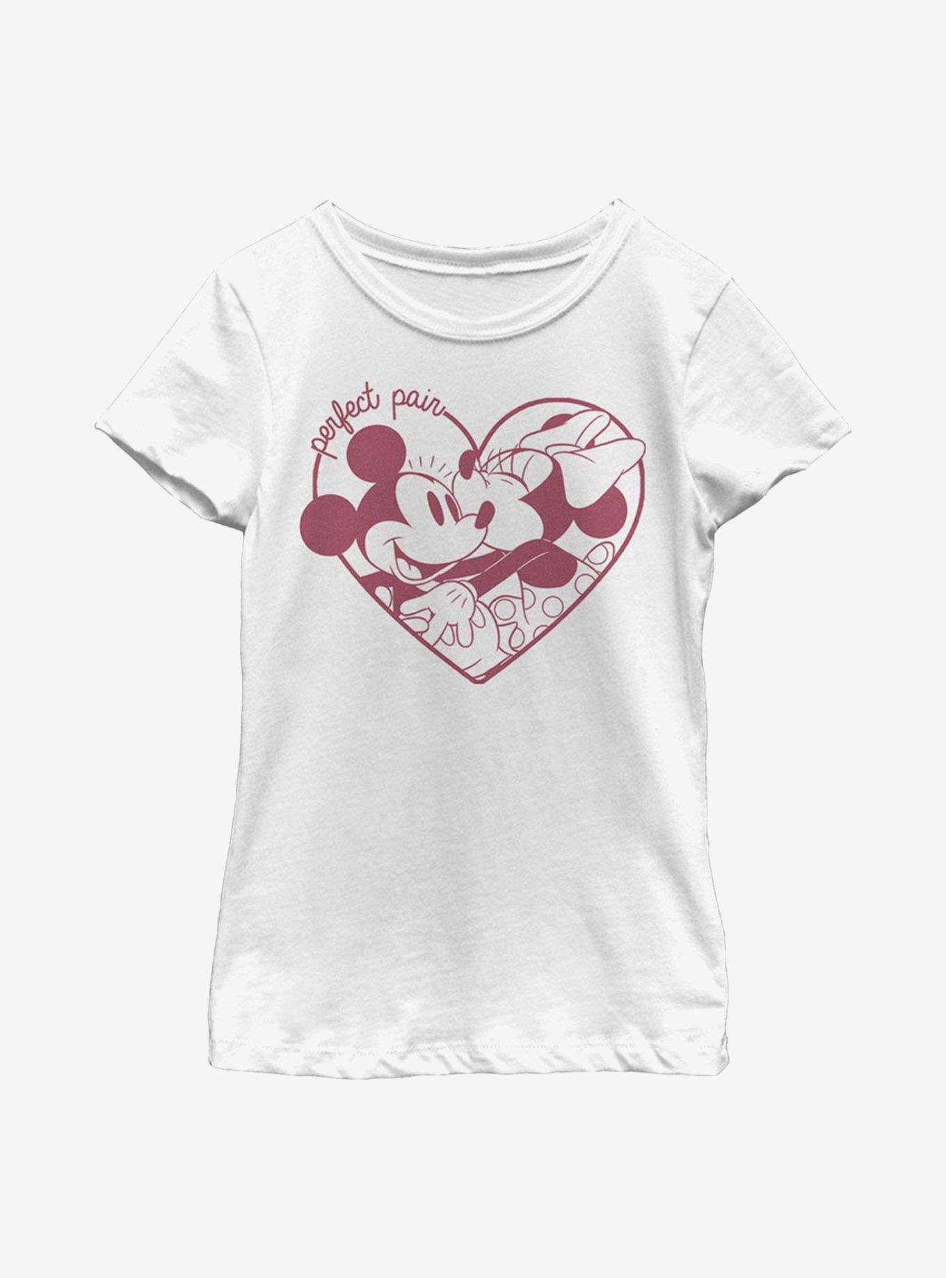Disney Mickey Mouse Perfect Pair Youth Girls T-Shirt, , hi-res