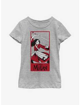 Disney Mulan Bold Spirit Youth Girls T-Shirt, , hi-res