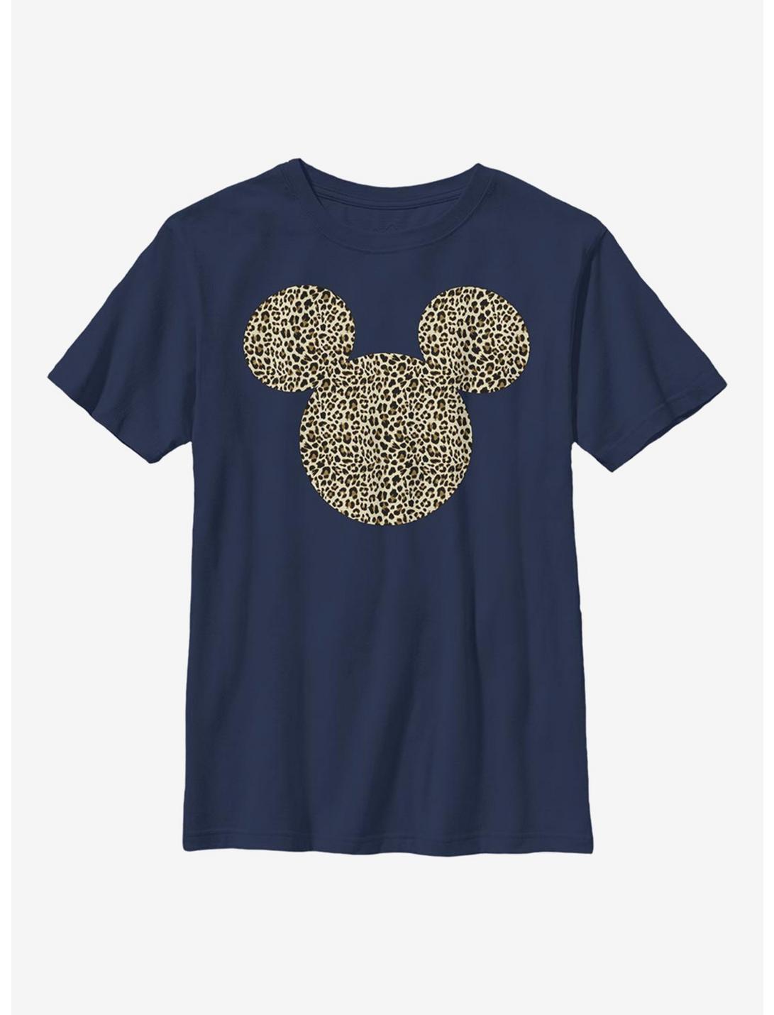 Plus Size Disney Mickey Mouse Animal Ears Youth T-Shirt, NAVY, hi-res